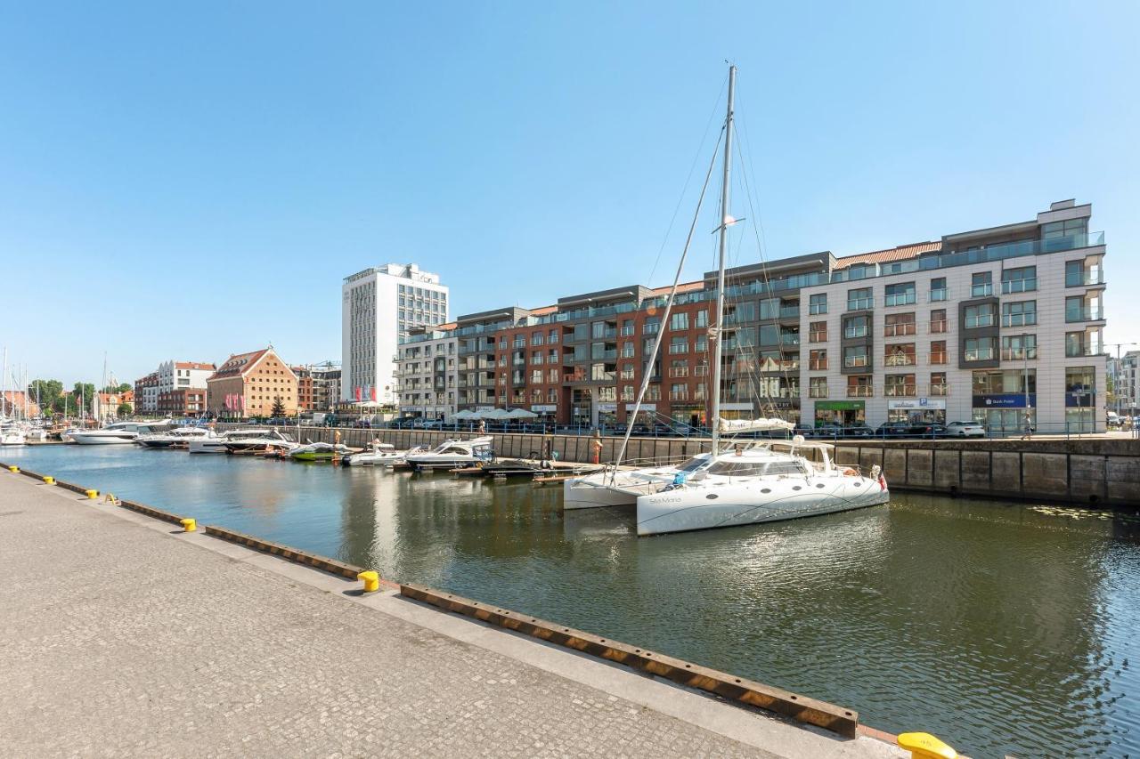 Waterlane Riverside Spa, Pool & Gym By Downtown Apartments Gdansk Exterior foto