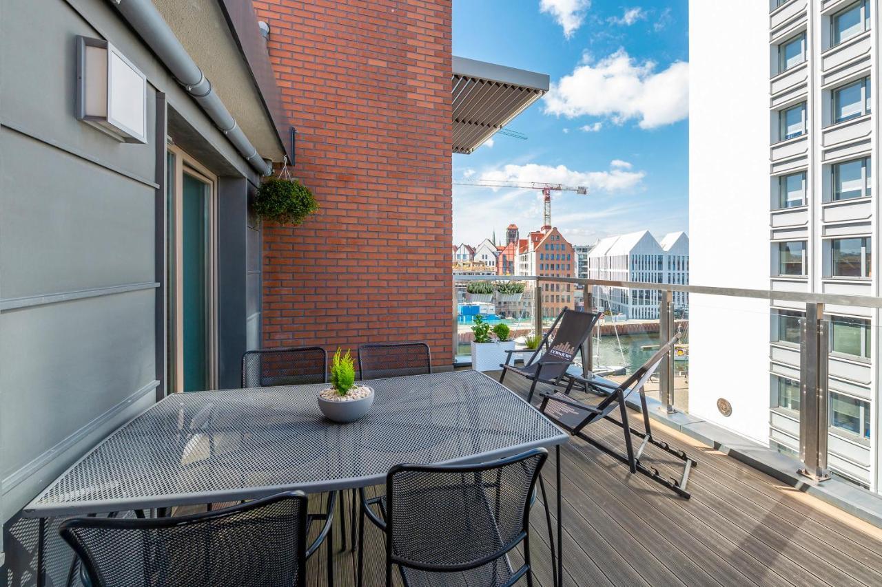 Waterlane Riverside Spa, Pool & Gym By Downtown Apartments Gdansk Exterior foto