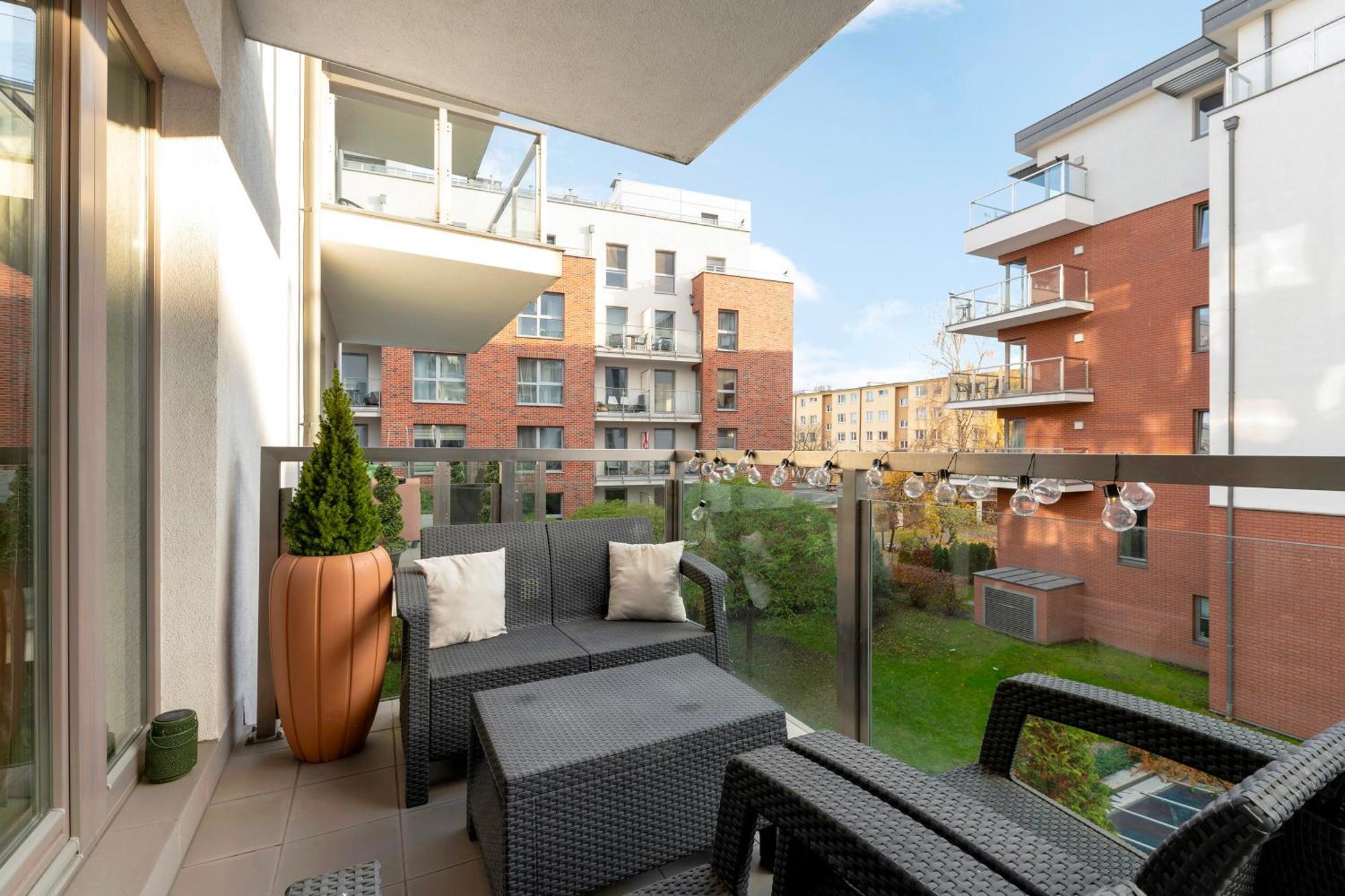 Waterlane Riverside Spa, Pool & Gym By Downtown Apartments Gdansk Exterior foto